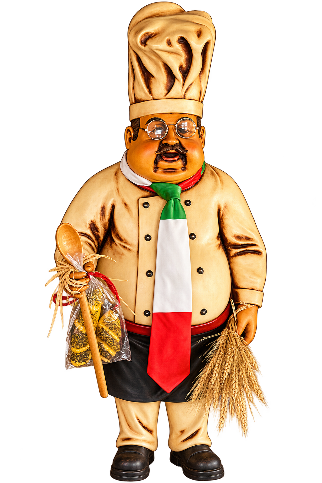 Gina's Italian chef welcoming guests