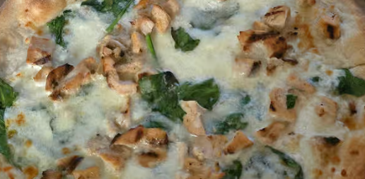Chicken Alfredo Pizza